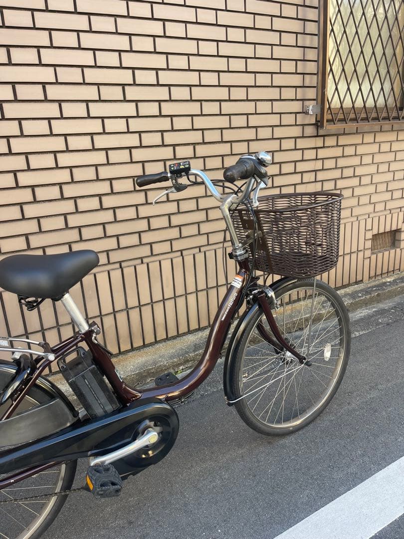 8.7ahヤマハ中古電動アシスト自転車24インチ