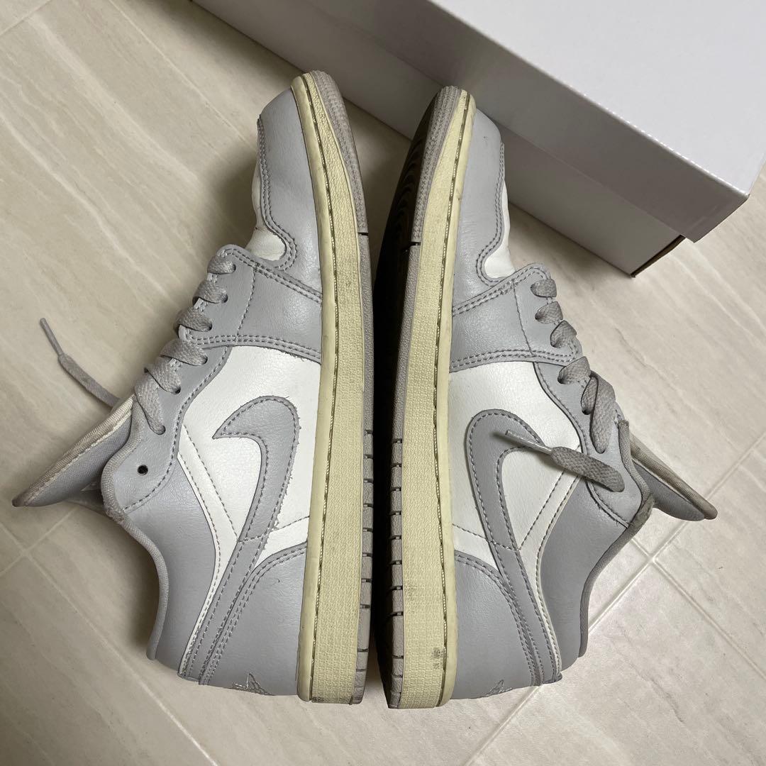 Jordan Air Jordan 1 Low ホワイト/グレー US 9.5