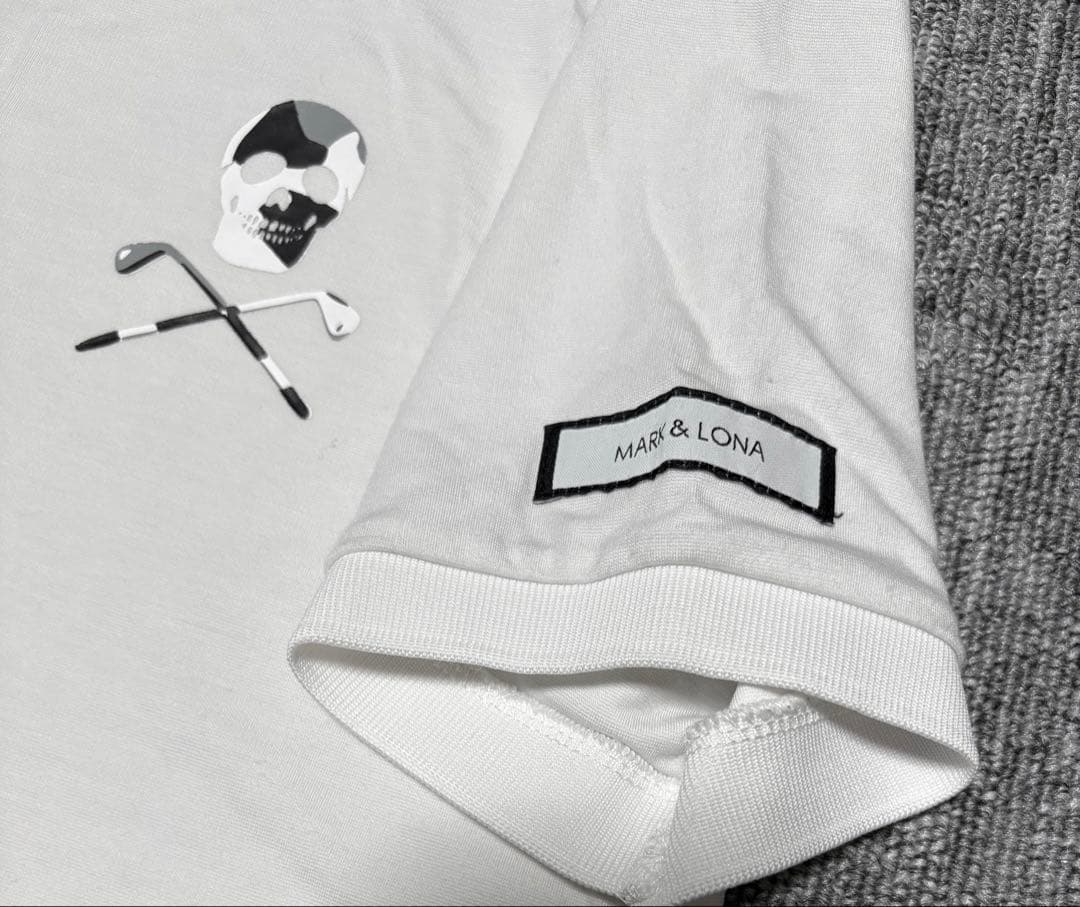 MARK & LONA ポロシャツ golf ゴルフウェア　迷彩　カモフラ