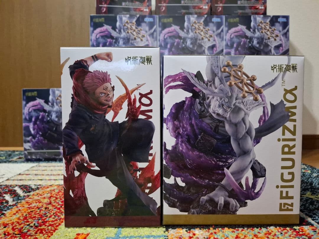 呪術廻戦 FIGURIZMAα 宿儺 八握剣異戒神将魔虚羅 フィギュア2種セット