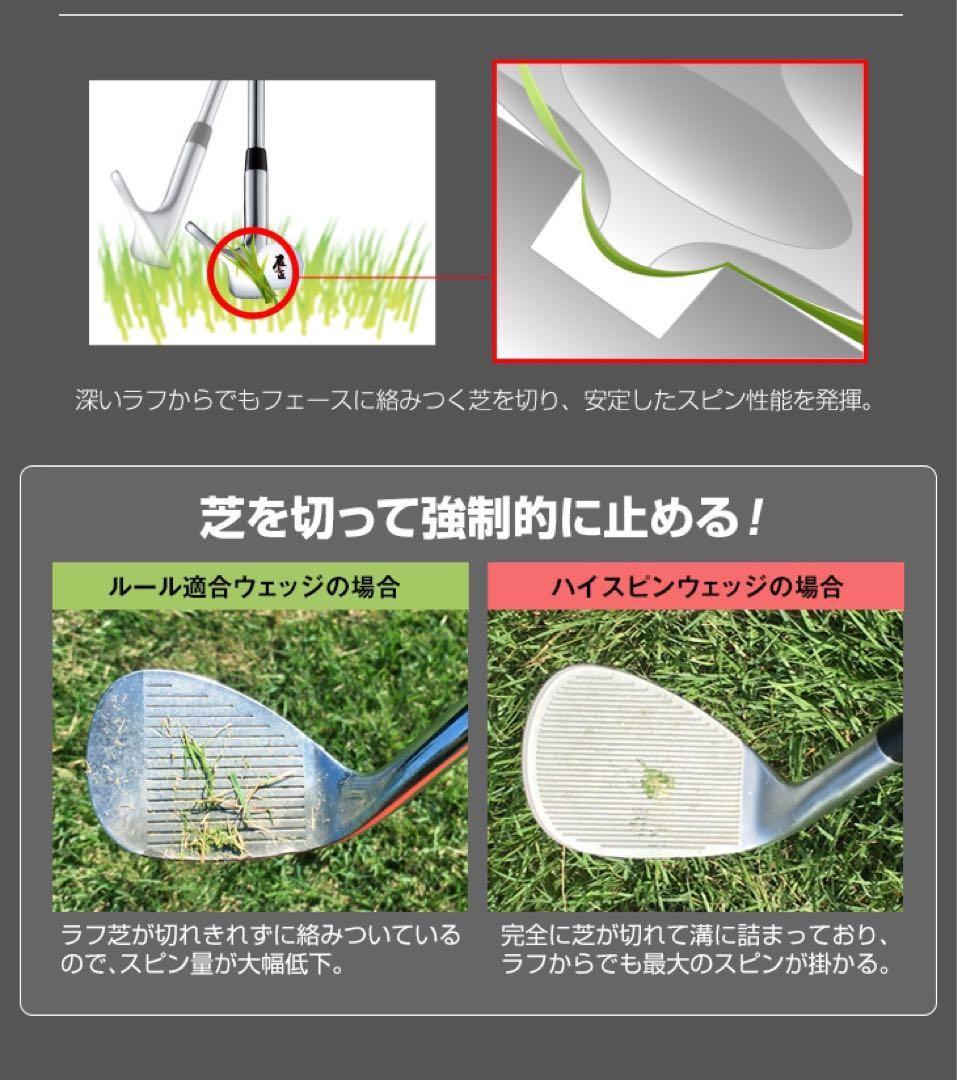 2本選べて ボーケイ Qi4D より止まって戻る寄せワン連発激スピンウェッジ！