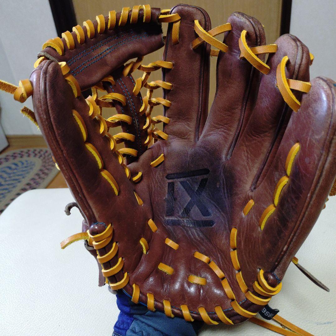 ナイキIX　BSBL 一般軟式用グローブ　レース交換