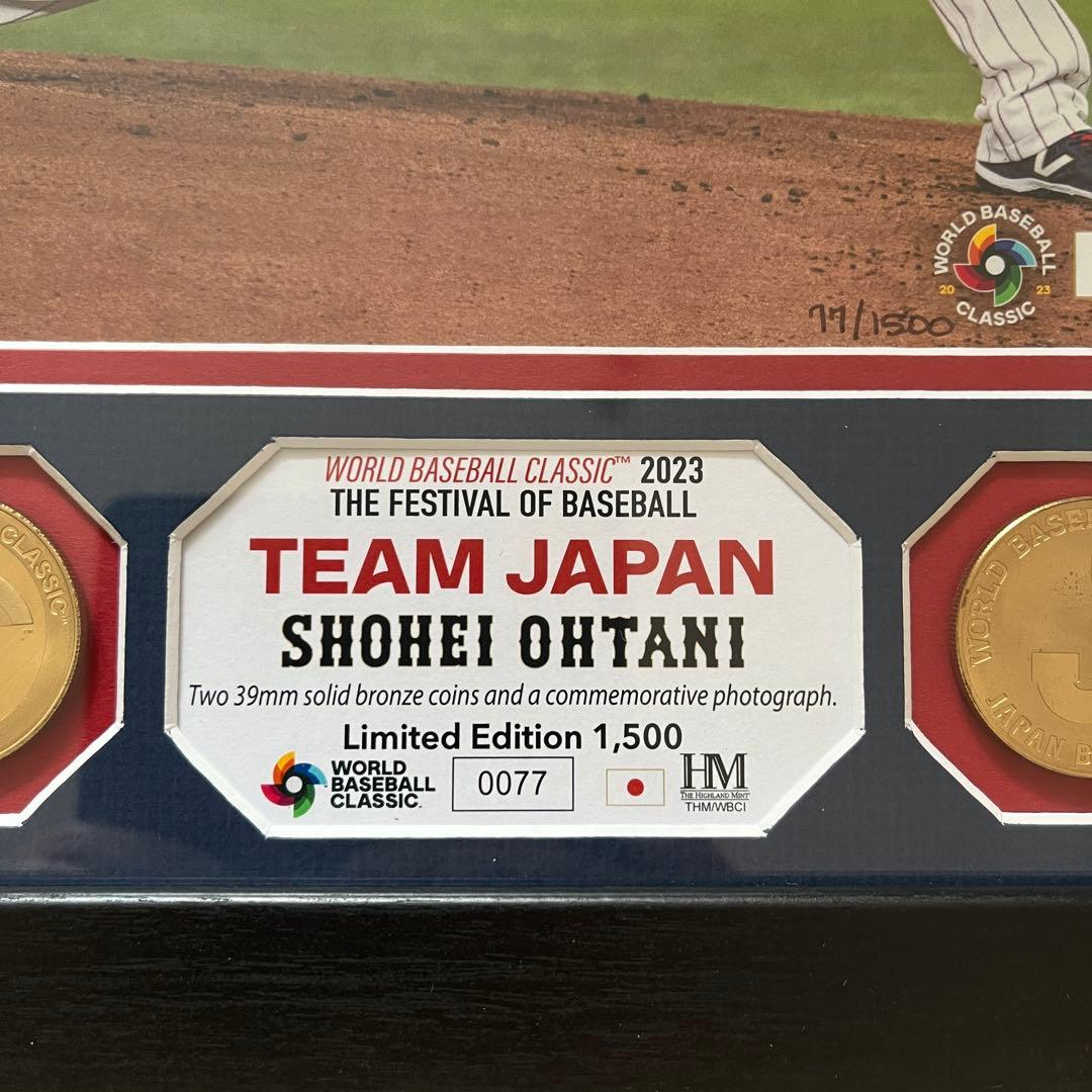 【1500限定】Shohei Ohtani WBC 2023 シリアル077