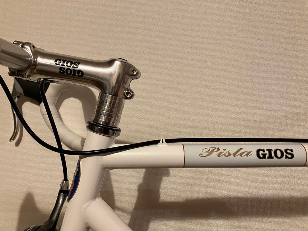 GIOS vintage pista ホワイト 700C