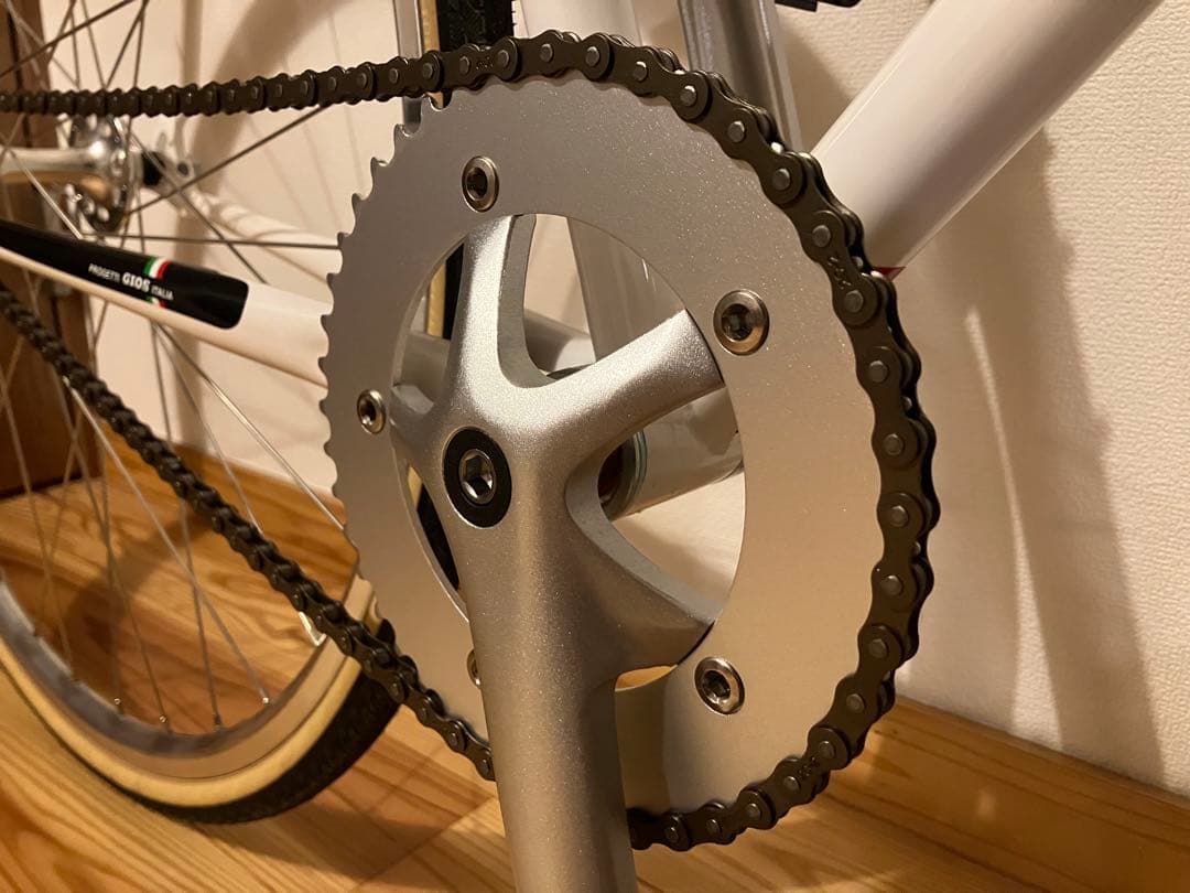 GIOS vintage pista ホワイト 700C