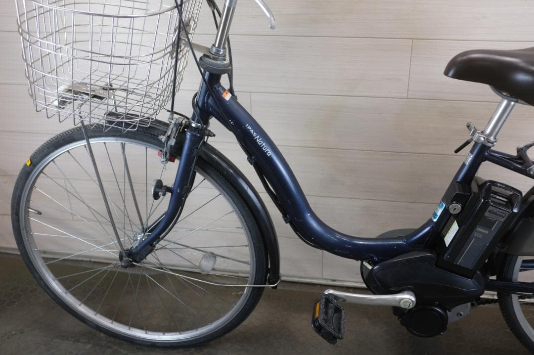 電動自転車ヤマハPAS　Natura 26インチ　3段　9.3Ah充電器あり