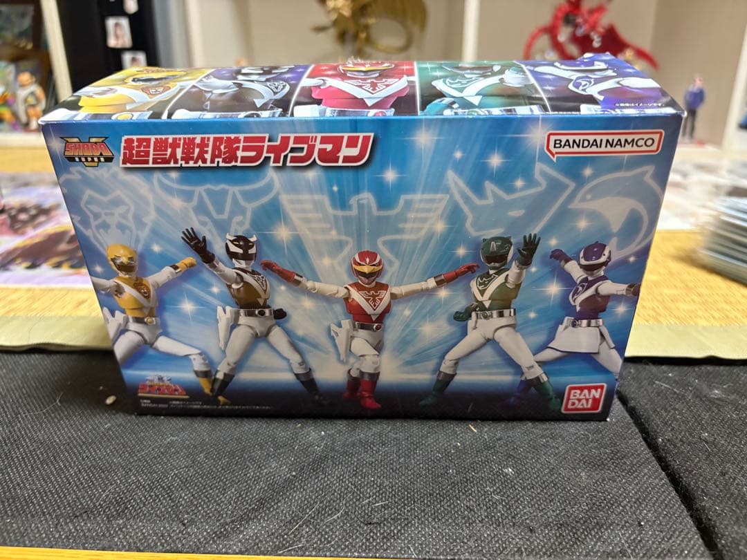 SHODO SUPER 超獣戦隊ライブマン　開封品