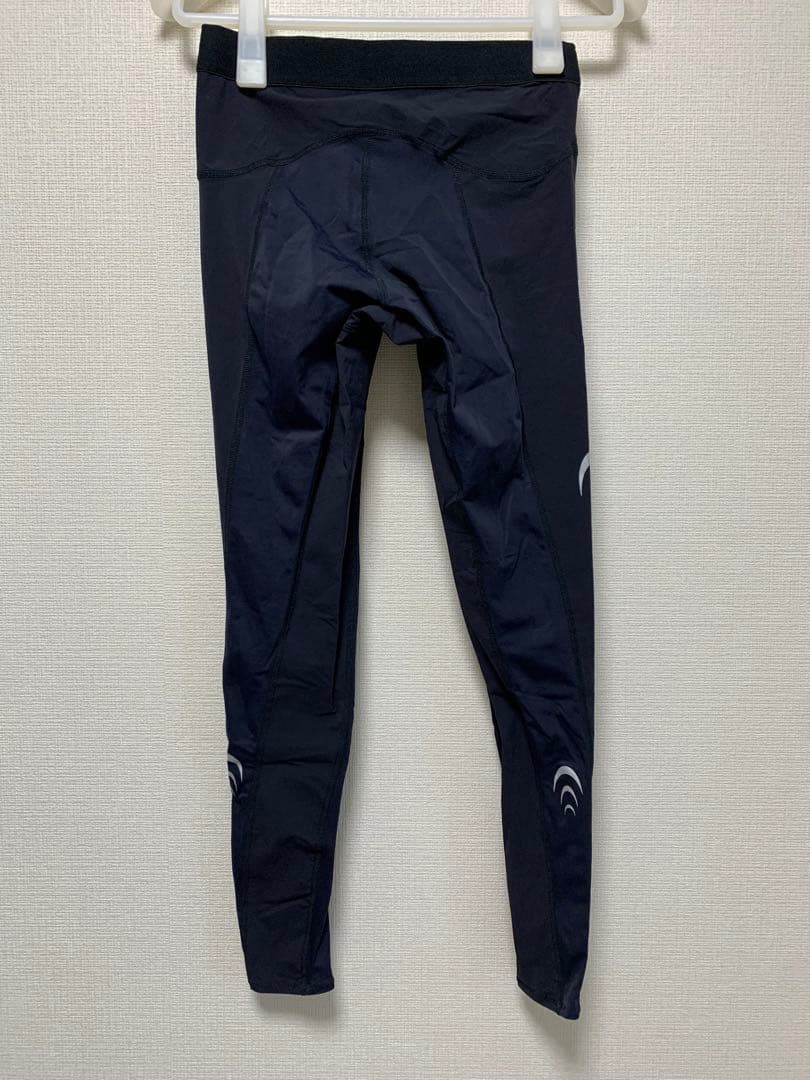 レディースC3fit ロング丈スポーツ用レギンス　used （フロントジッパー）