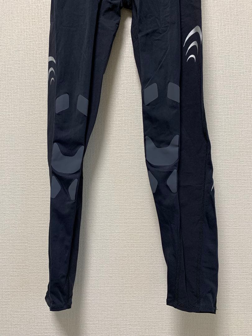 レディースC3fit ロング丈スポーツ用レギンス　used （フロントジッパー）