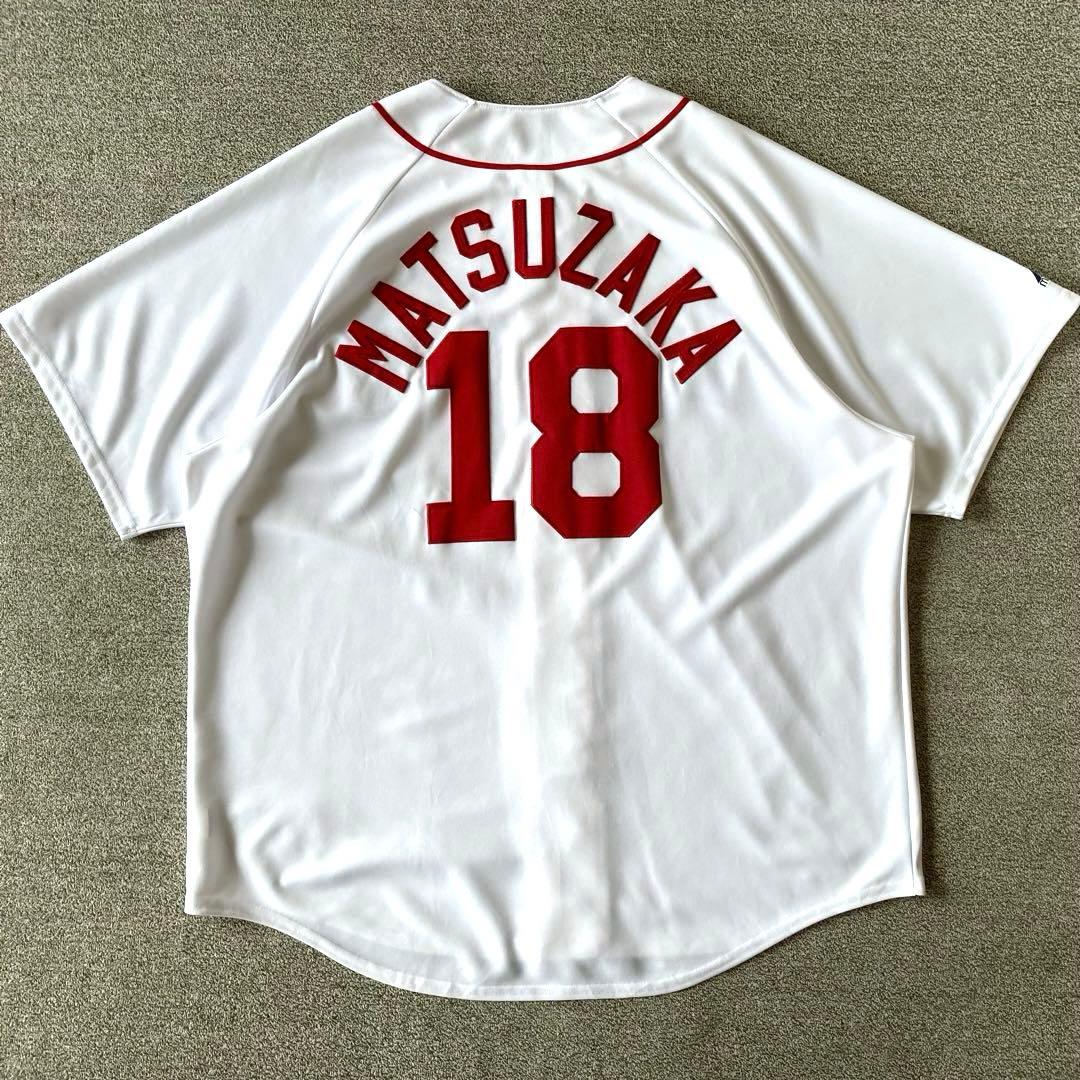 あ*様 《Majestic MLB》レッドソックス　松坂大輔　ユニフォーム　メジ