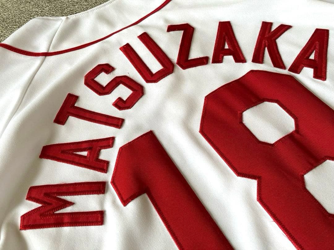 あ*様 《Majestic MLB》レッドソックス　松坂大輔　ユニフォーム　メジ