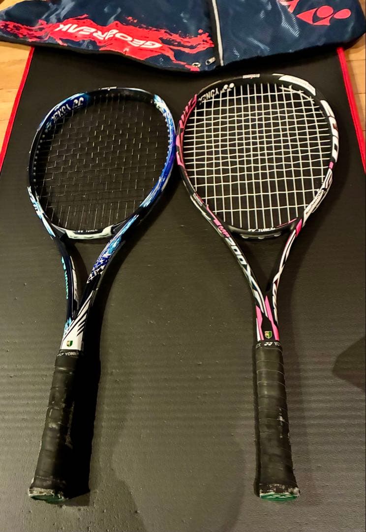 ソフトテニスラケット 2本セット ジオブレイク50S エクストラフォース200