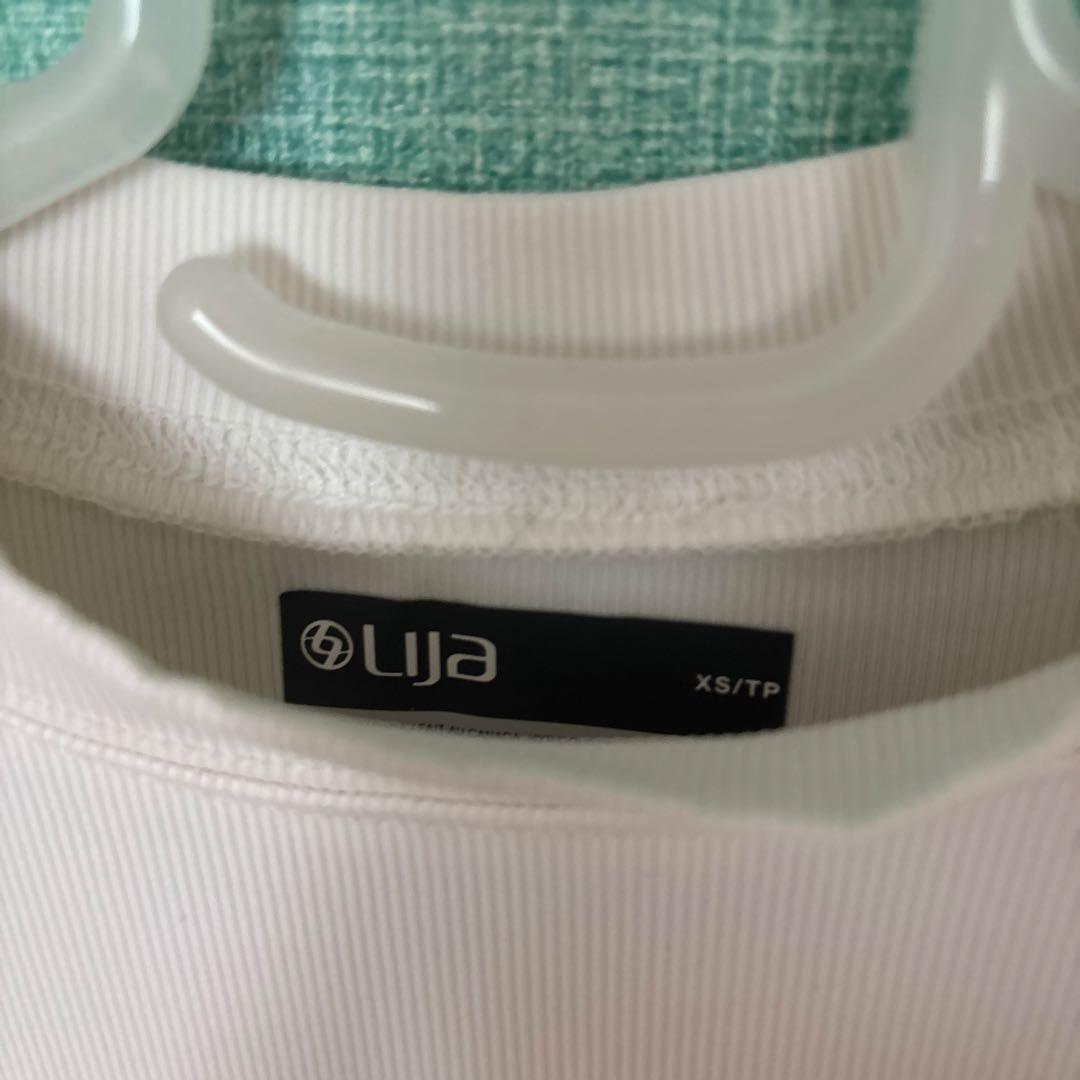 lijA ホワイト 長袖 XS