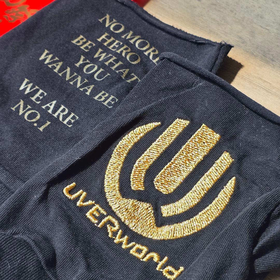 【極美品】UVERworld　金　グローブ　日産スタジアム　男祭り