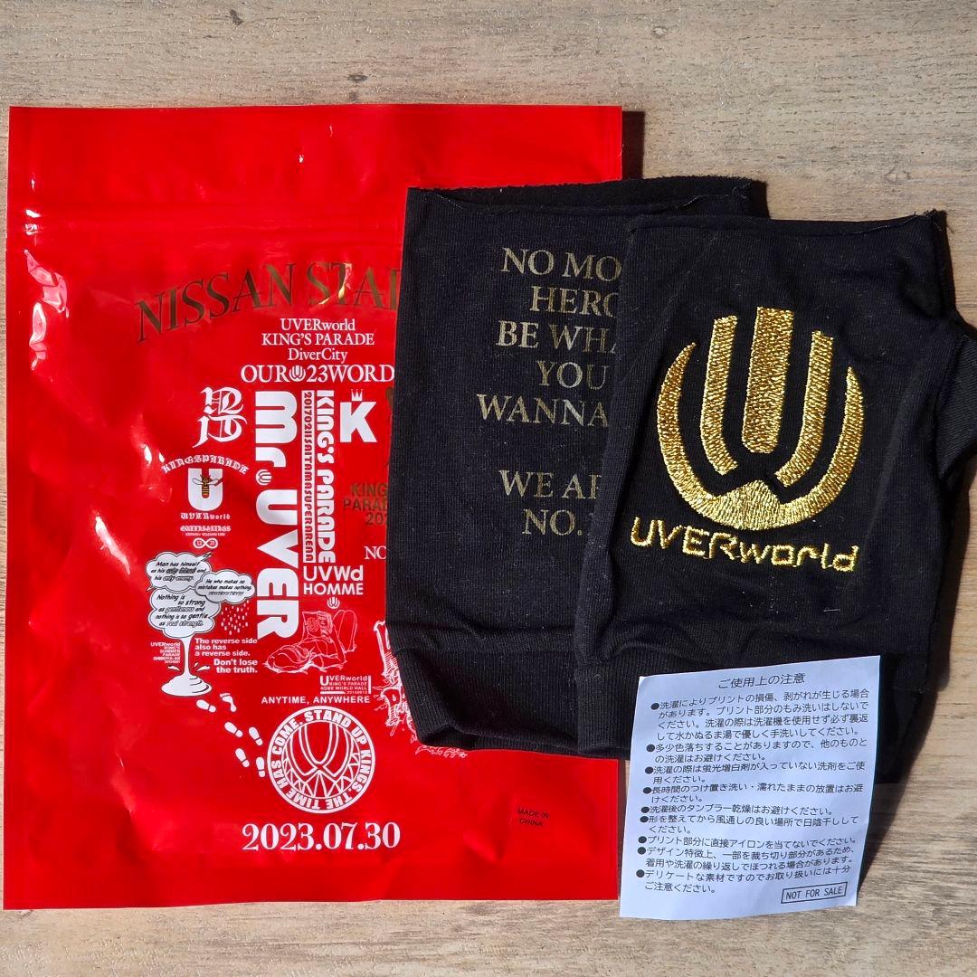 【極美品】UVERworld　金　グローブ　日産スタジアム　男祭り