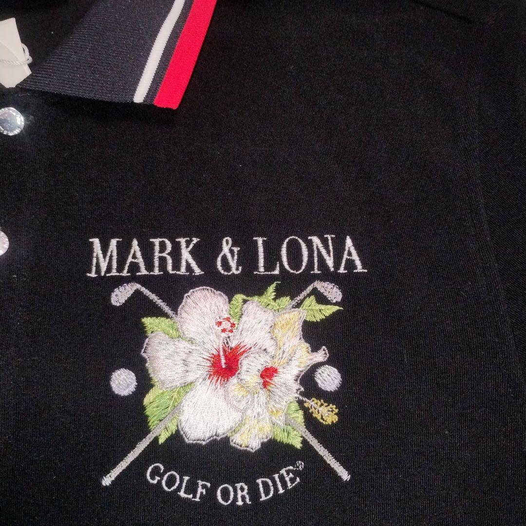未使用◆MARK＆LONA GOLF マークアンドロナ 半袖ポロシャツ