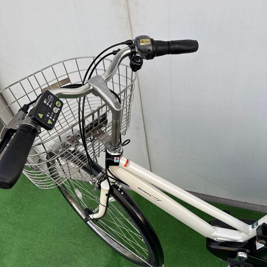 YAMAHAヤマハ電動アシスト自転車27インチ バッテリー12.3Ah 内8段
