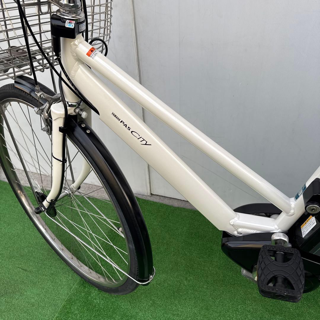 YAMAHAヤマハ電動アシスト自転車27インチ バッテリー12.3Ah 内8段