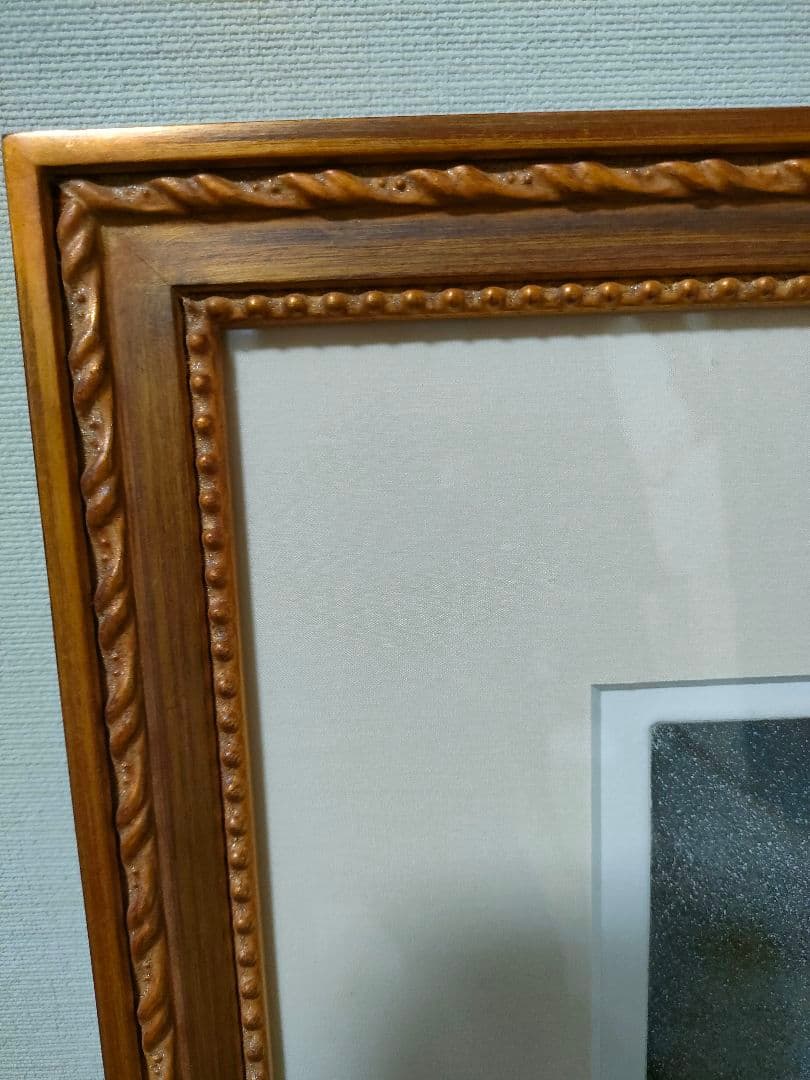 品のある豪華額 銅版画　ストームクラッシュ