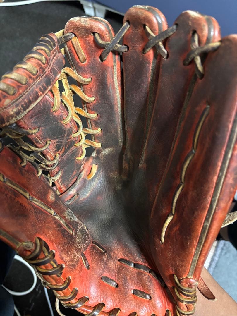 Mizuno 硬式グローブ ブラウンレザー