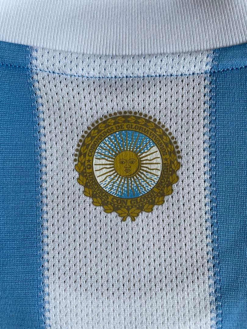 【新品】アルゼンチン代表　2010ワールドカップ レプリカユニフォーム　サイズＯ