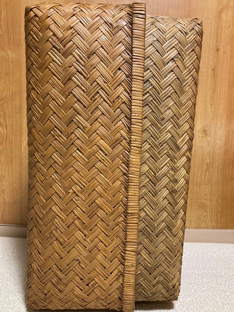 昭和レトロ 柳行李 やなぎこおり 衣類収納 収納ボックス 希少品