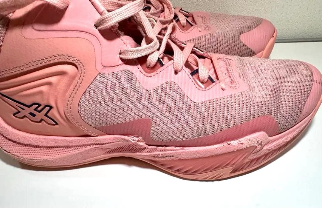 asics バスケットボールシューズ ノバサージ3ピンク　インソール新品