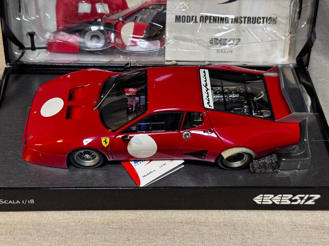 ミニカー Ferrari 512BB LM 1980 Press Version