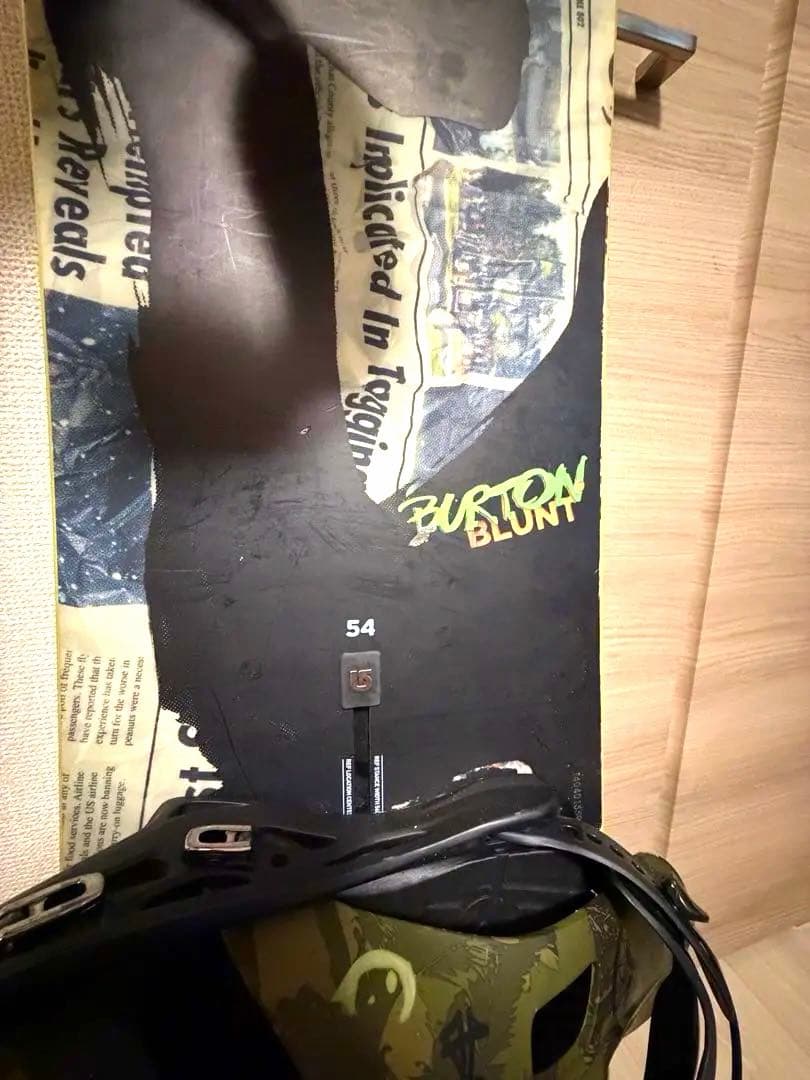 Burton スノーボード154cm 3点セット