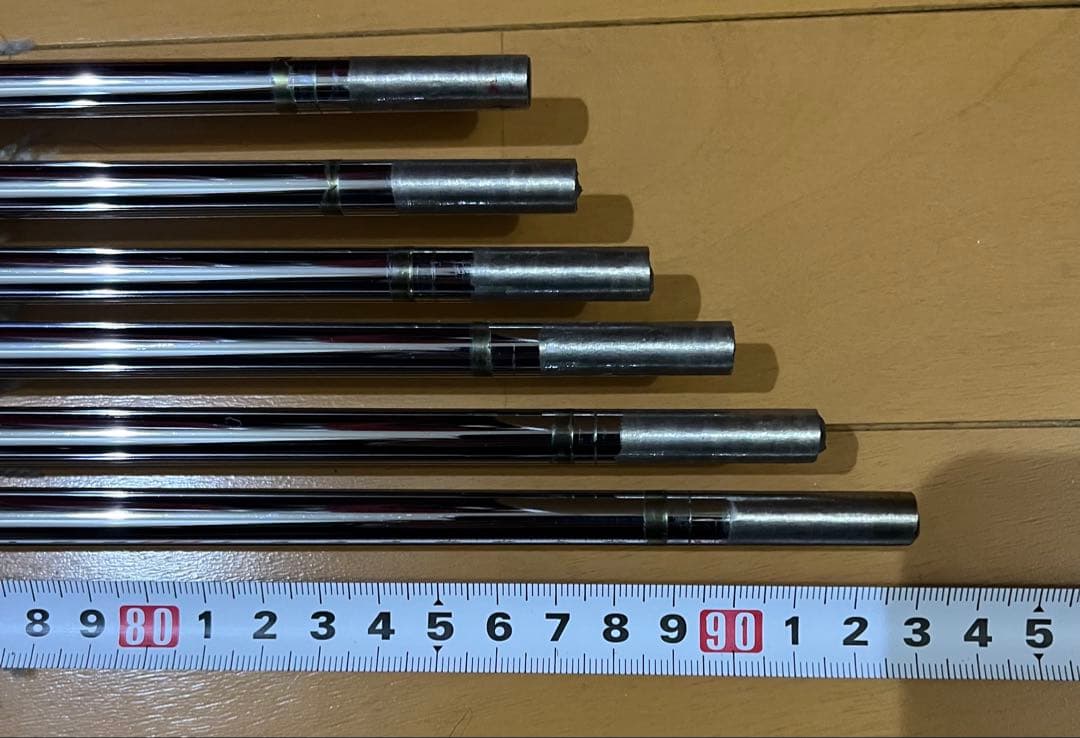プロジェクトX スチールシャフト 6本セット
