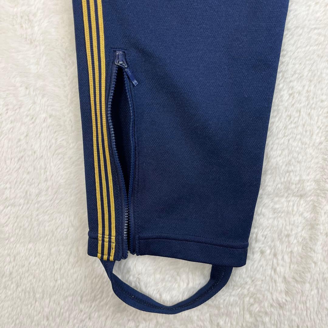 70s 80s アディダス トラックパンツ 西ドイツ製 テクノ 裾ファスナー L
