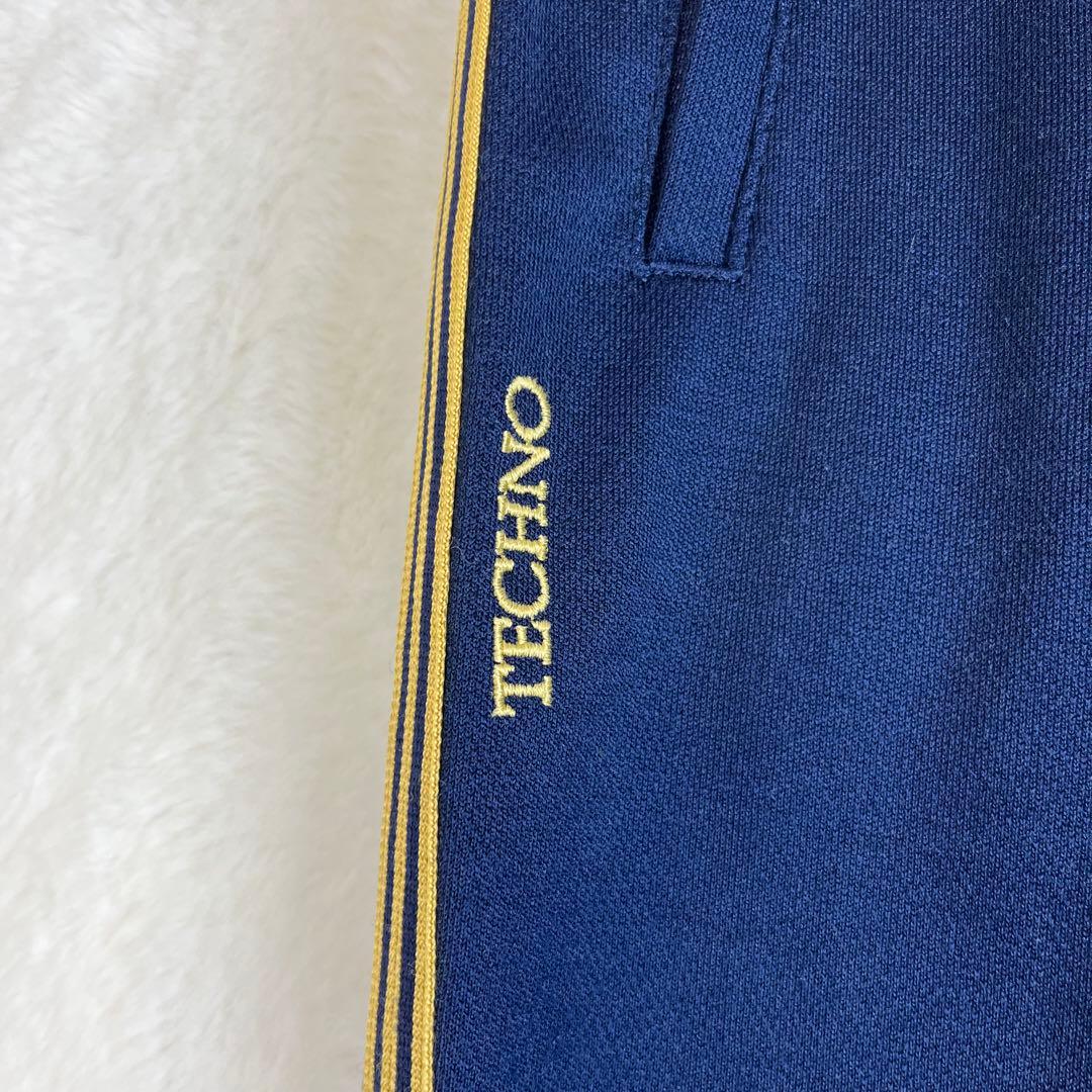 70s 80s アディダス トラックパンツ 西ドイツ製 テクノ 裾ファスナー L