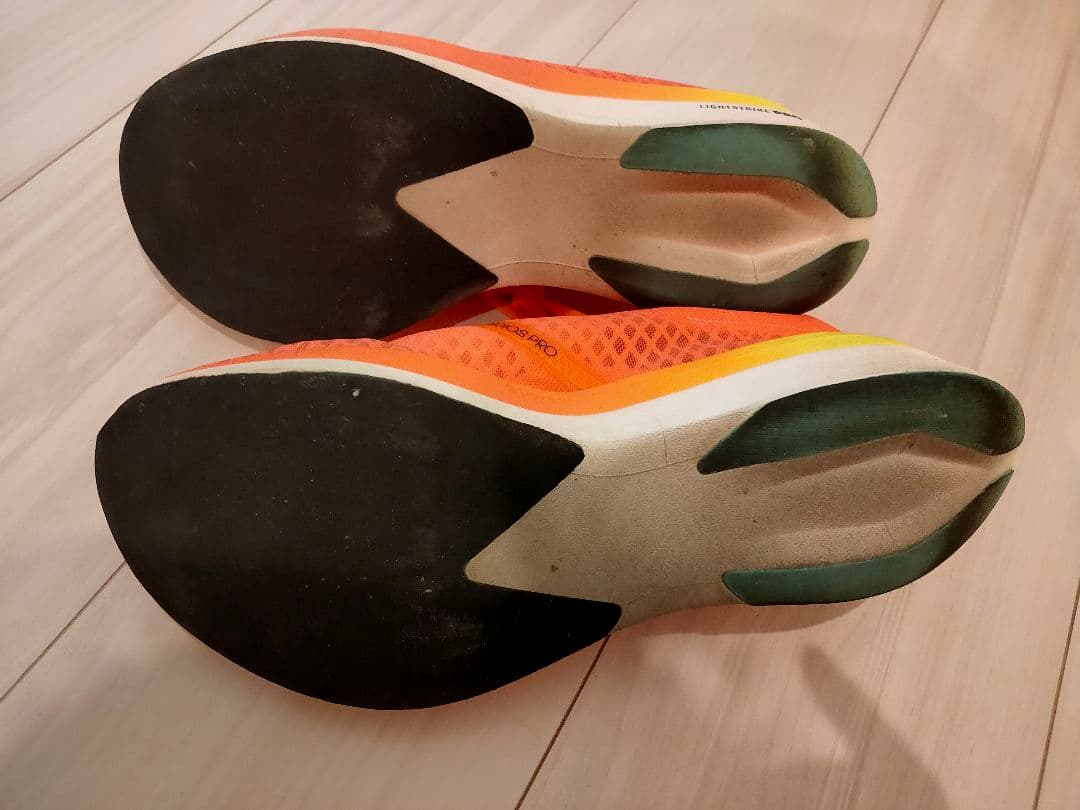 値下げ対応可【割安】アディダス アディゼロ プロ26.5 ほぼ新品