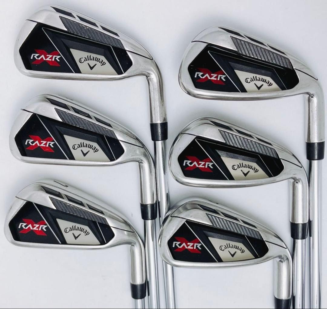 Callaway RAZR X アイアンセット ゴルフクラブ 6本