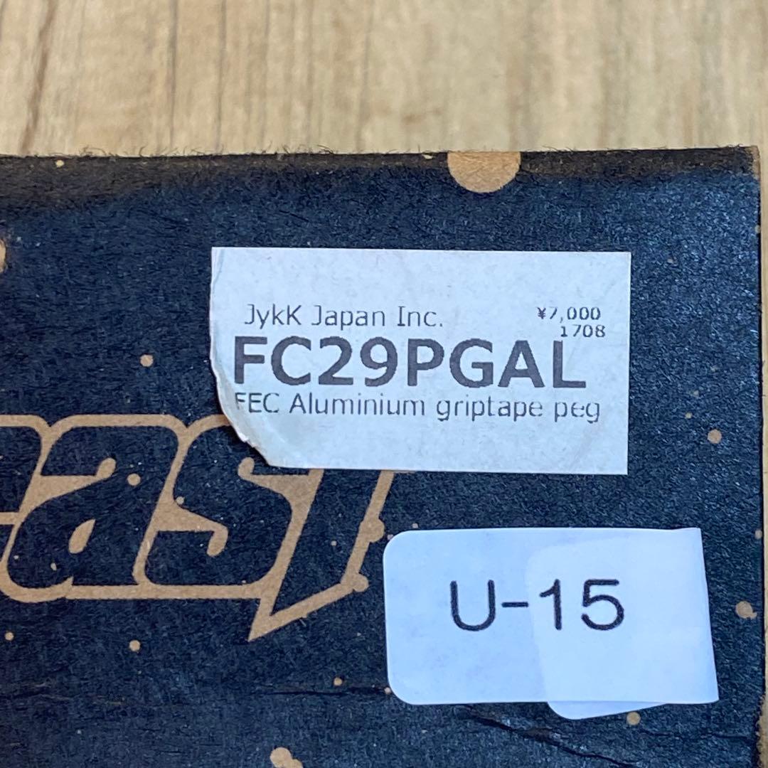 未使用　FEC aluminium griptape peg BMXペグ
