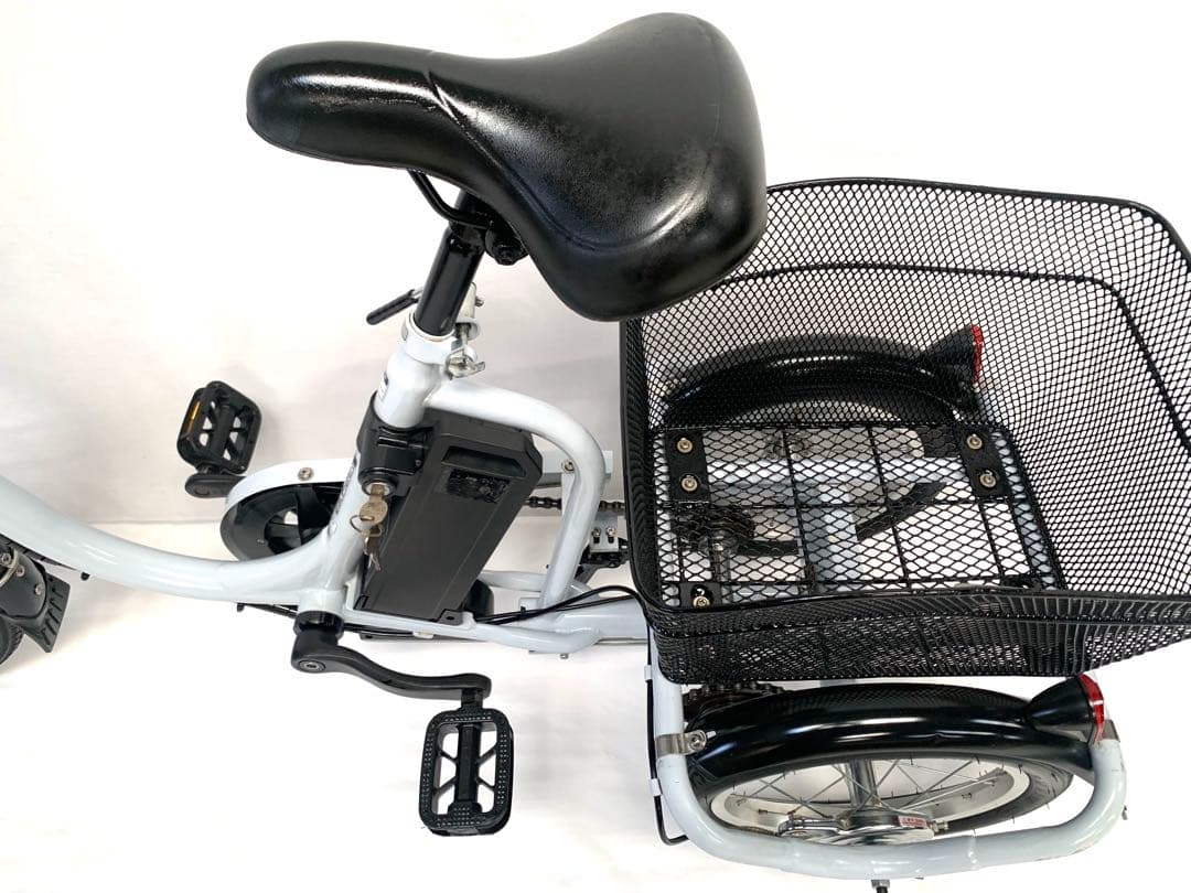 【即乘】送料無料 Petit 電動アシスト三輪自転車内3速 18-14動作確認済