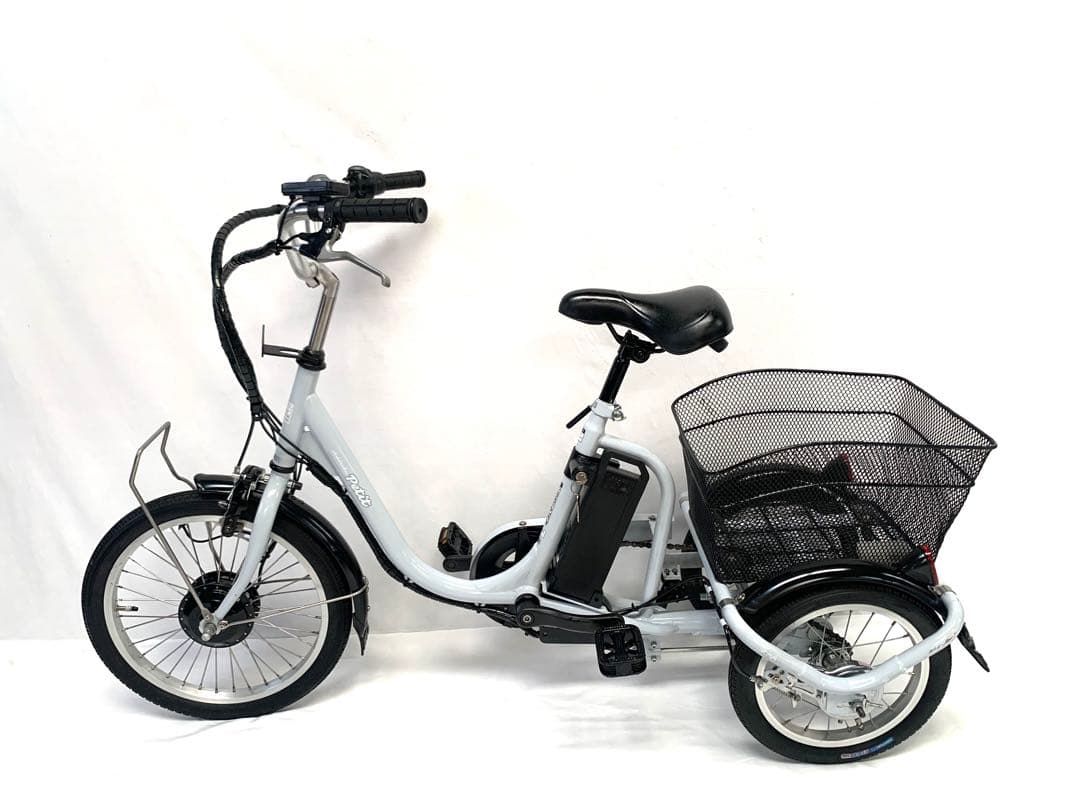 【即乘】送料無料 Petit 電動アシスト三輪自転車内3速 18-14動作確認済