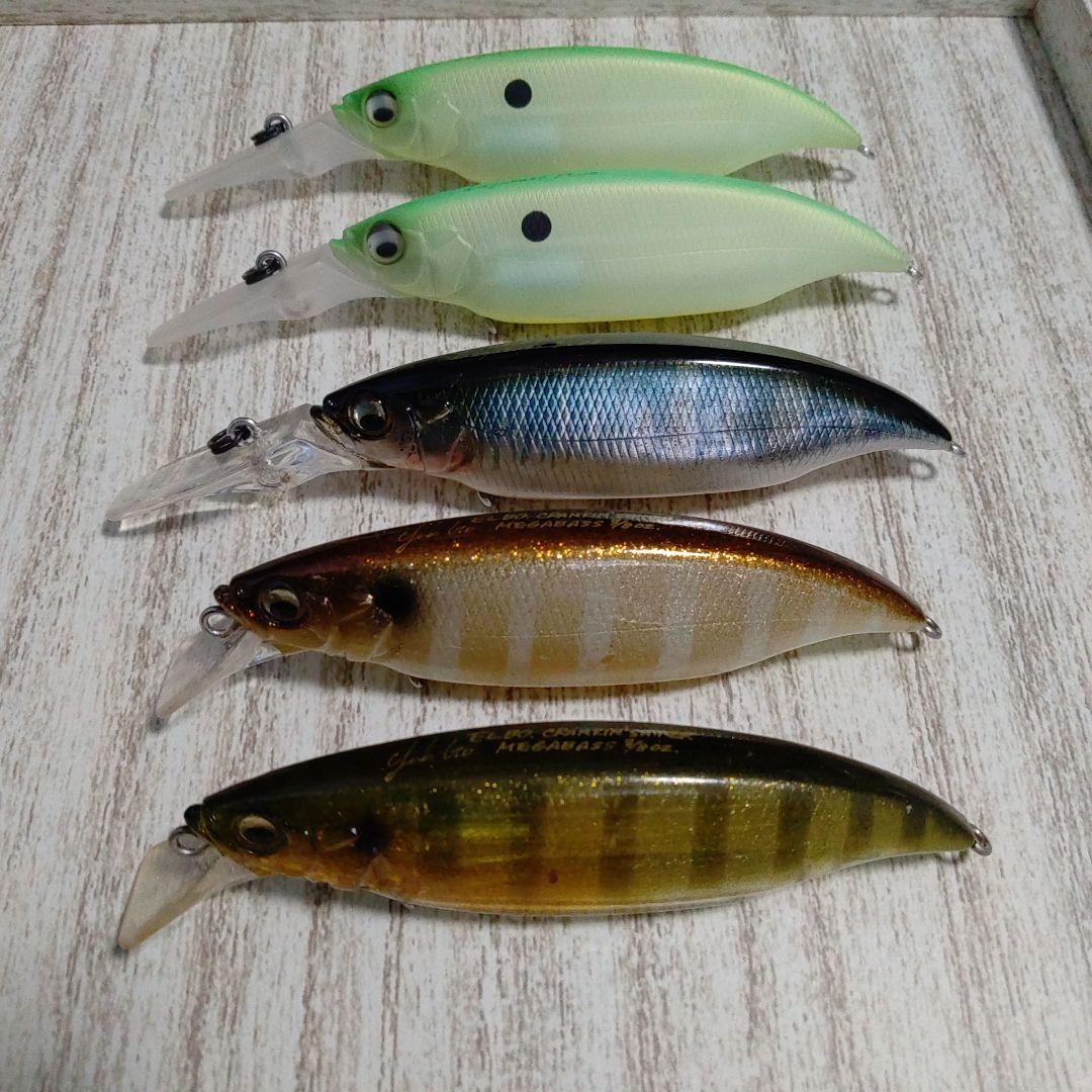 メガバス　エルボー２種　ダイブエルボー３種　廃盤ルアー　レア　Megabass