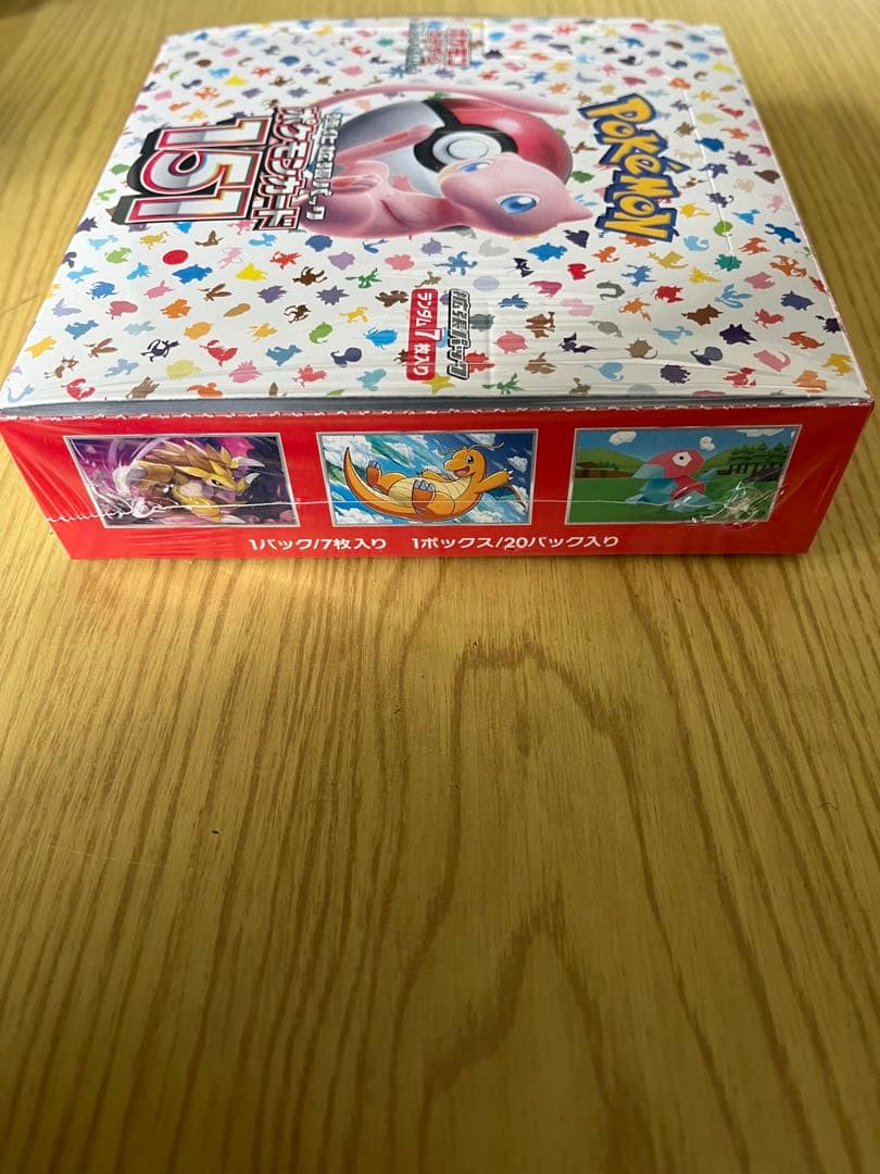 ポケモンカード 151 BOX シュリンク付