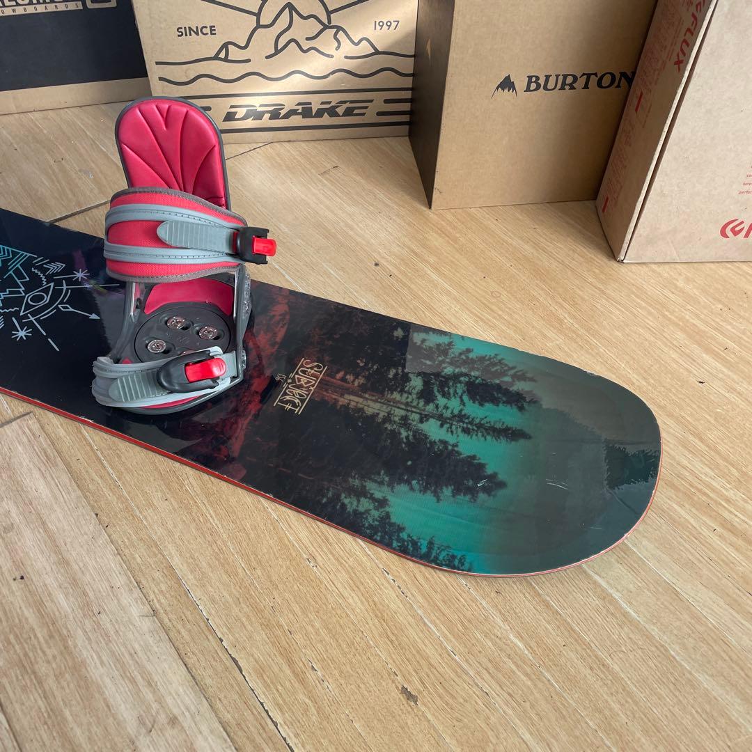 SALOMON×SION　サロモン　バインディング付スノーボードセット