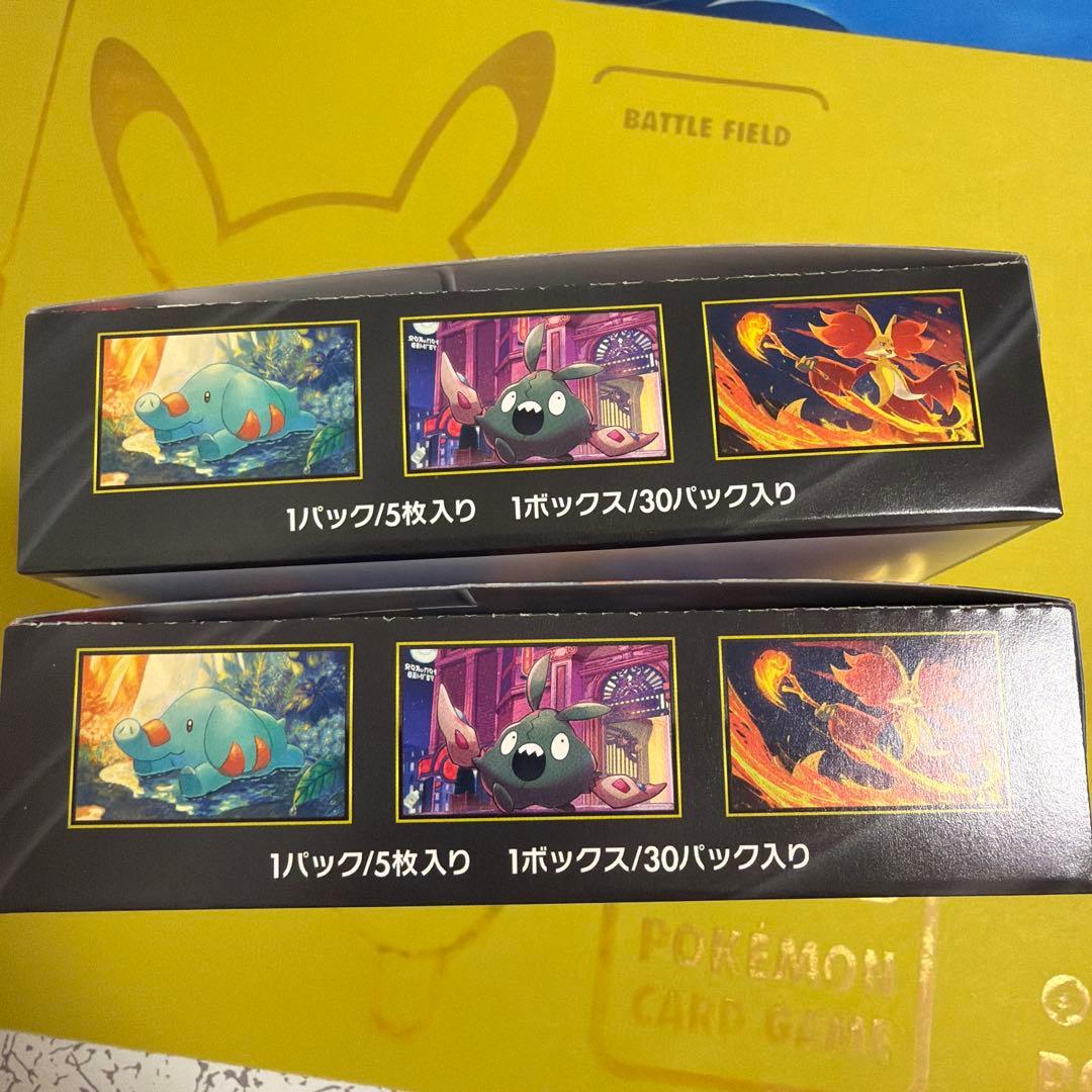ポケモンカード　ニンジャスピナー　シュリンクあり　シュリンク無し　合計　4box