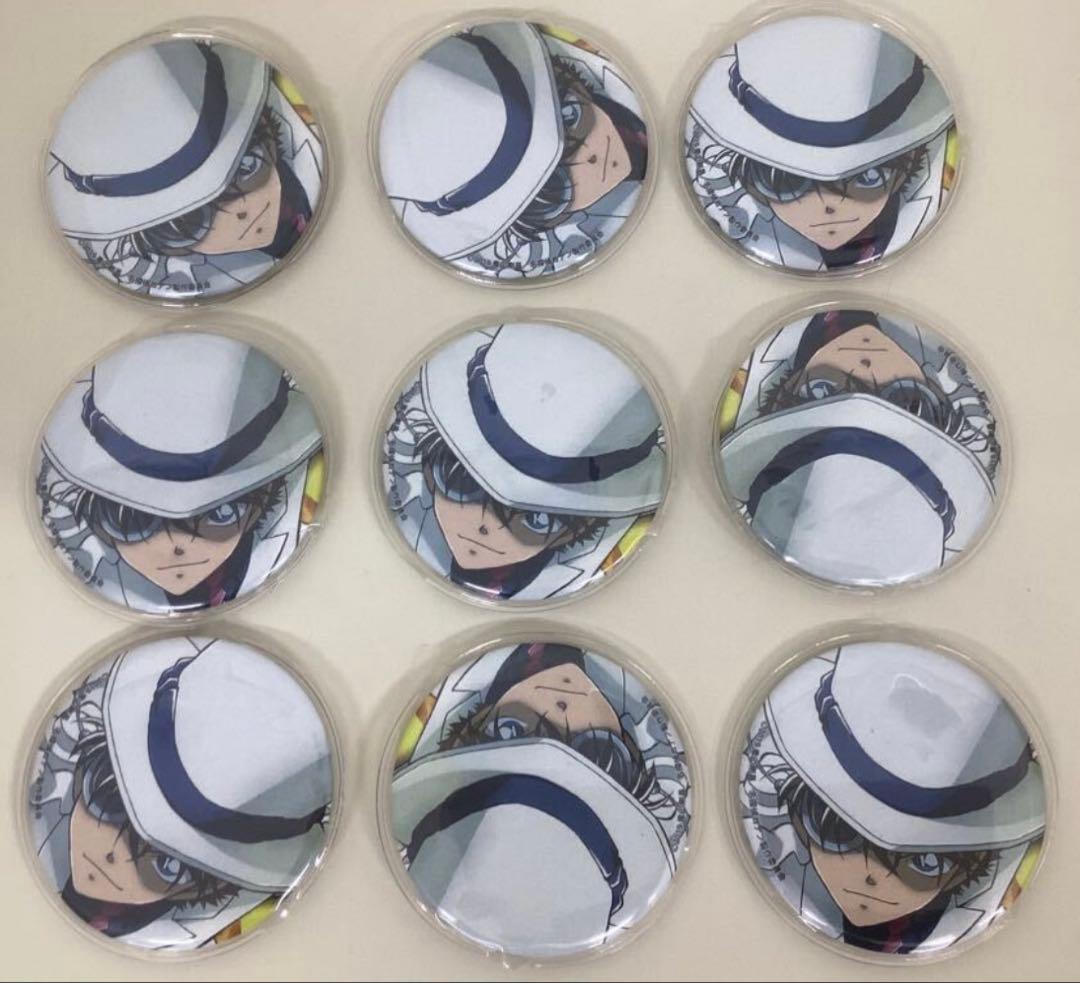 劇場版　名探偵コナン 紺青の拳　フィストビジュアルポスター缶バッジ　怪盗キッド