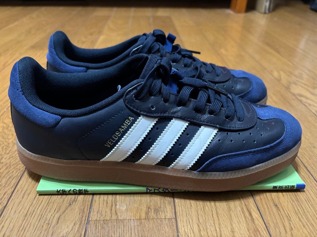 Adidas Velosamba 27cm ネイビー おまけ付き