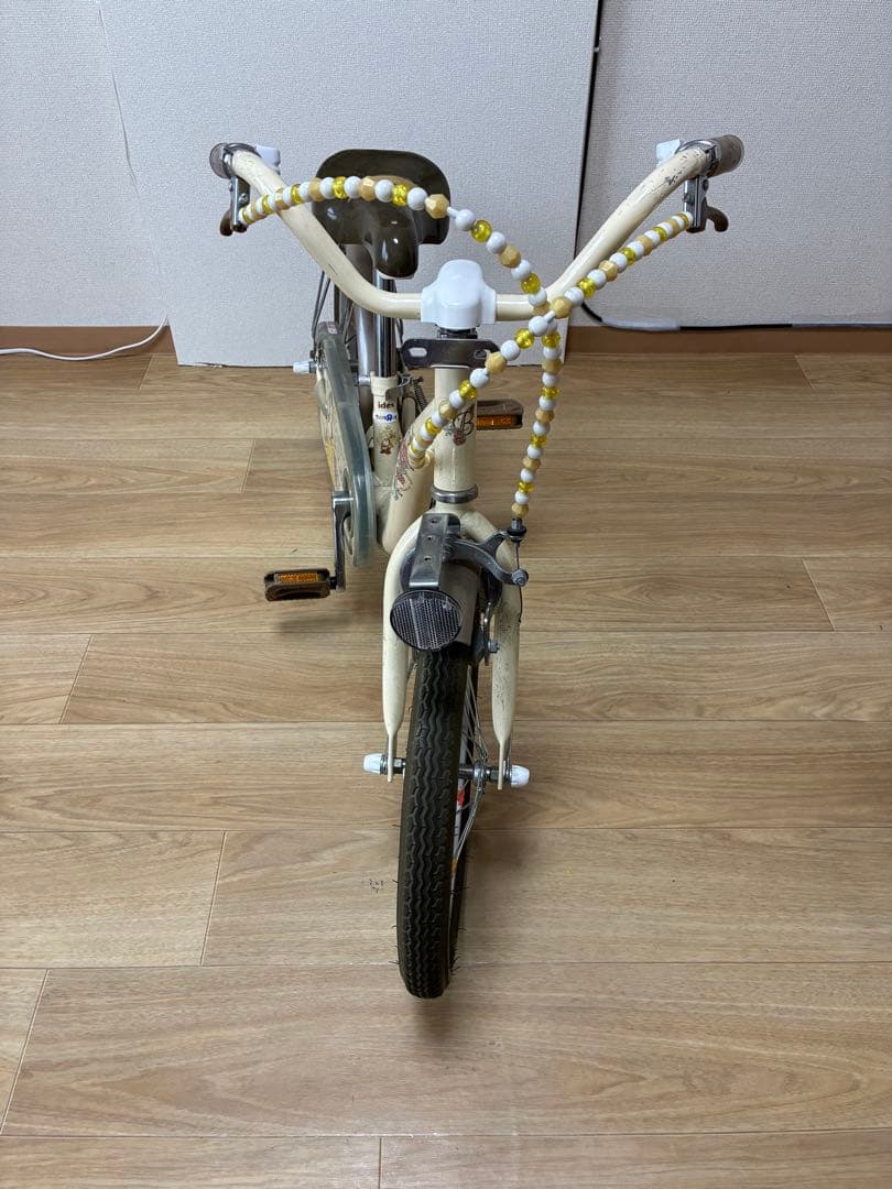 子供用自転車 16インチ クリーム色