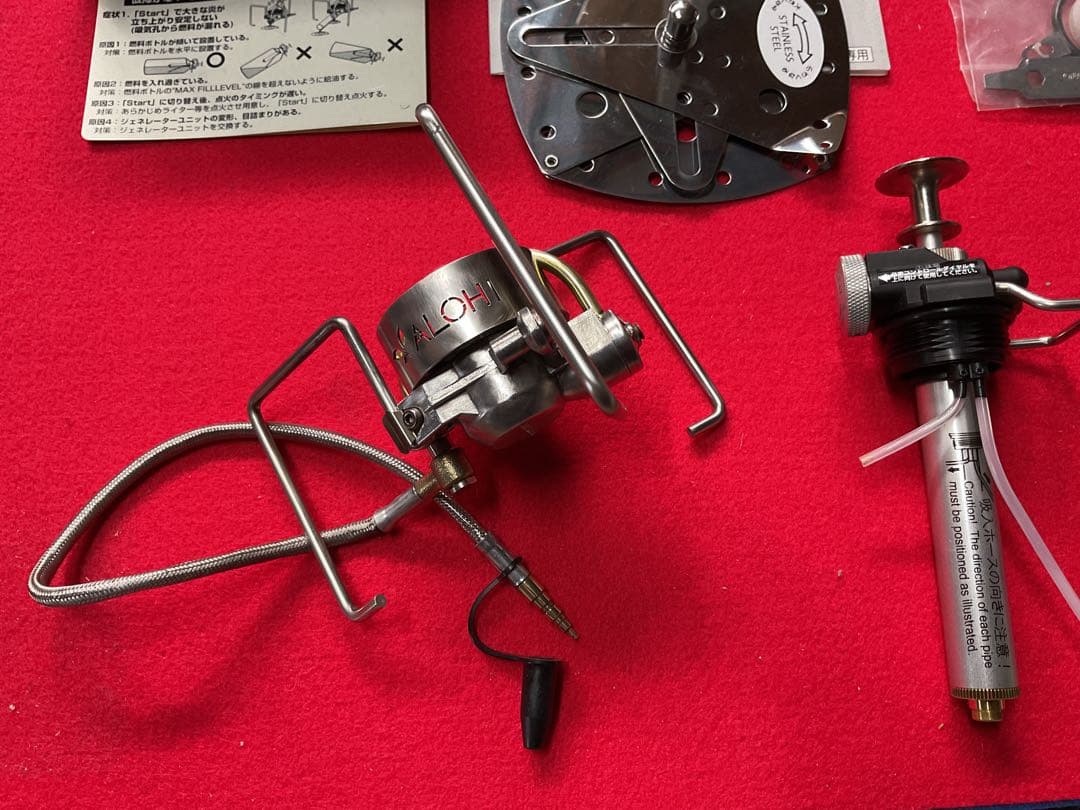 SOTO ソト MUKAストーブ SOD-371動作良好美品ボトル付フルセット品