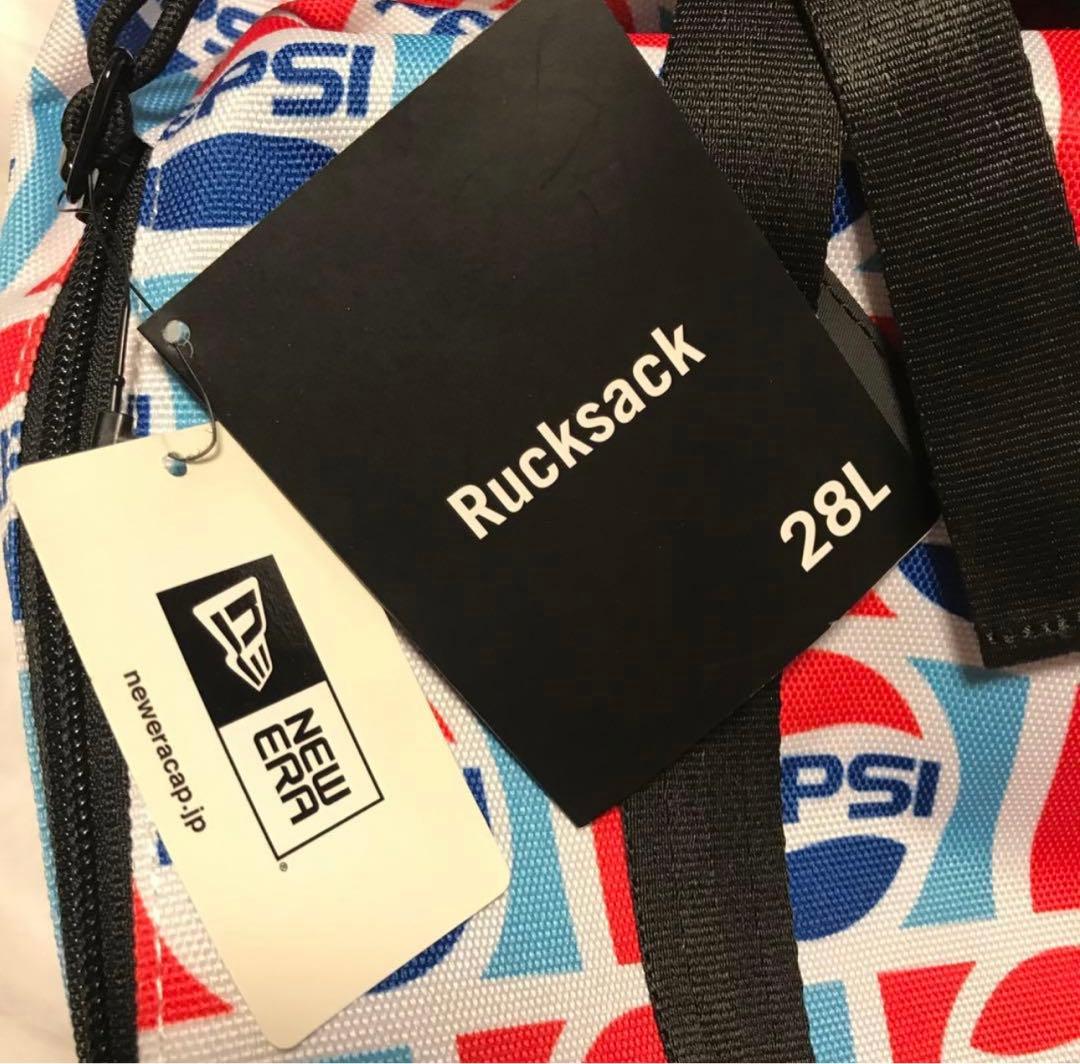 廃盤　NEWERA×PEPSI コラボ ラックサック 28L ニューエラ ペプシ