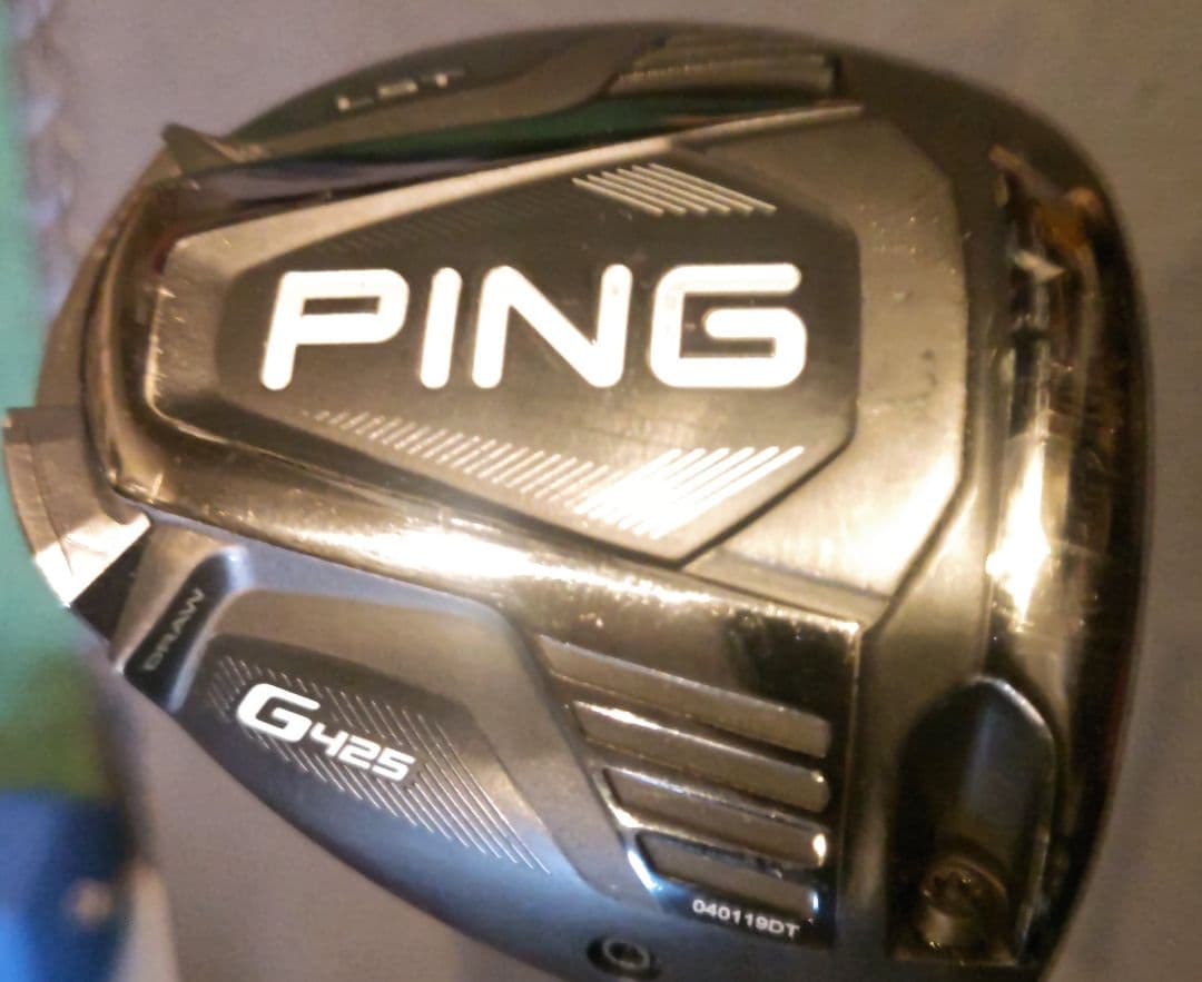 美品！ヘッドのみ PING G425 lstドライバー 9度 ヘッドカバー付き