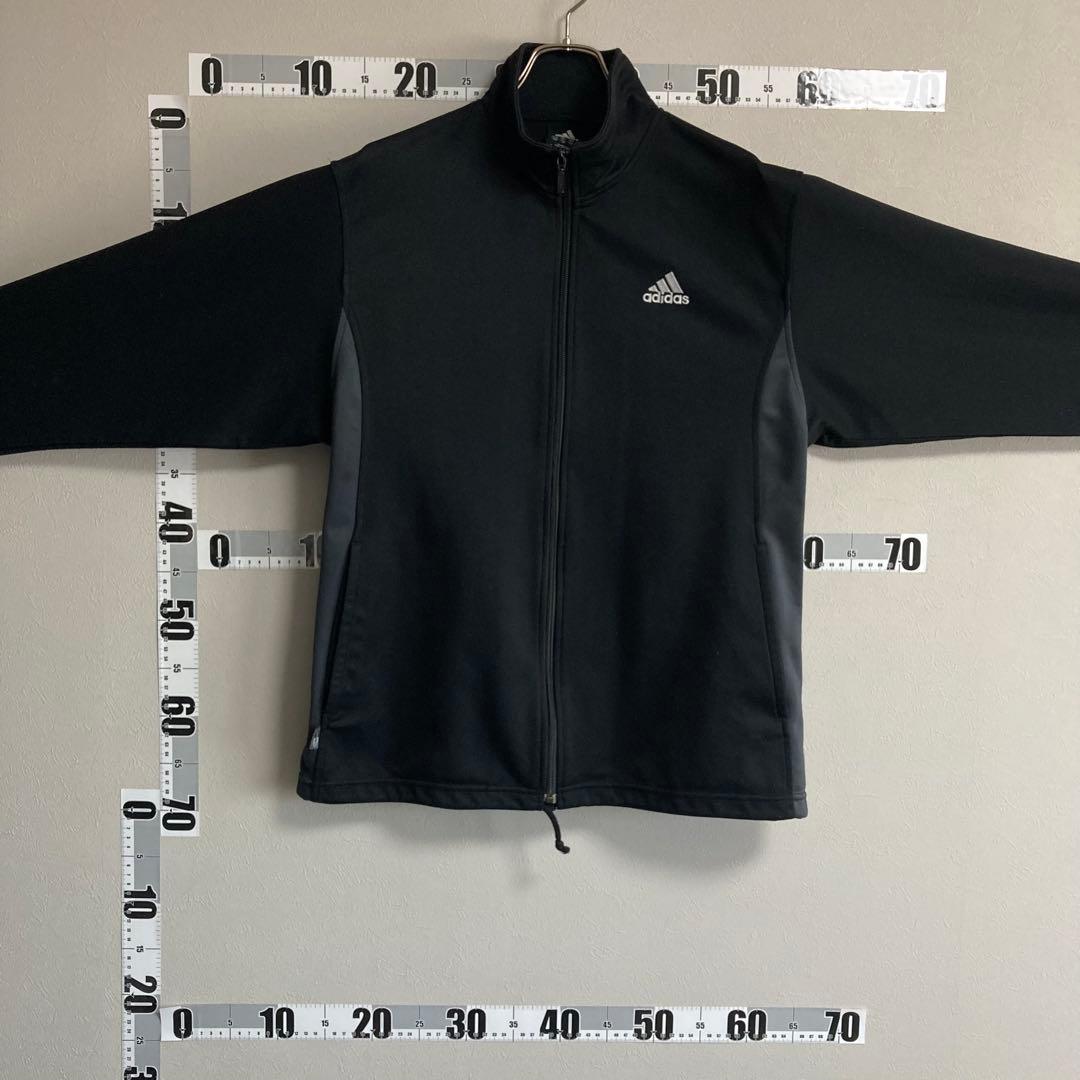 adidas アディダス ジャージ セットアップ 3点セット M 黒 ブラック