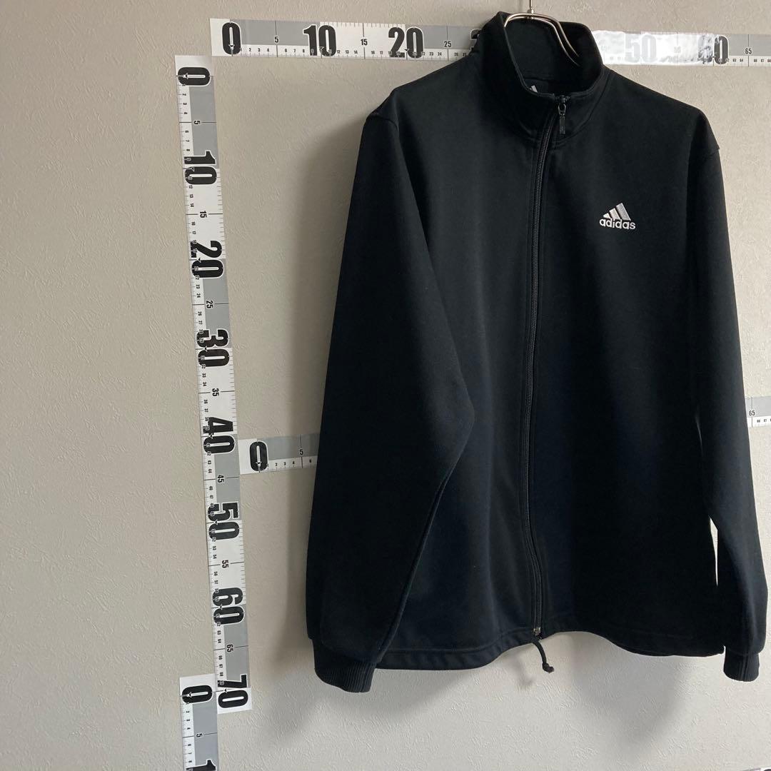 adidas アディダス ジャージ セットアップ 3点セット M 黒 ブラック