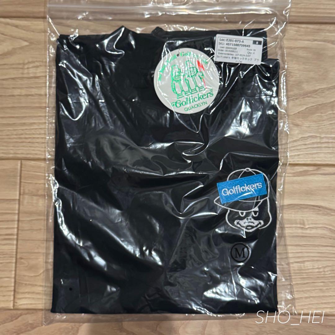【新品】Golfickers × LEXUS モックネック黒M